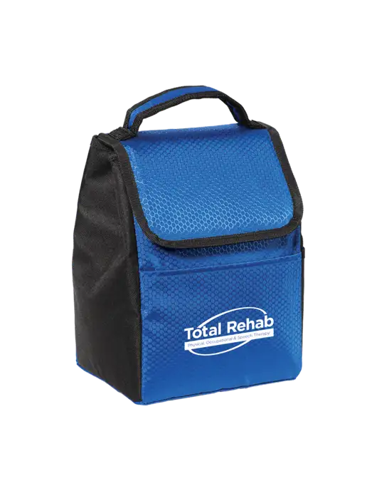 Lunch Bag Twilight Blue/Black Cooler w/Total Rehab Logo
