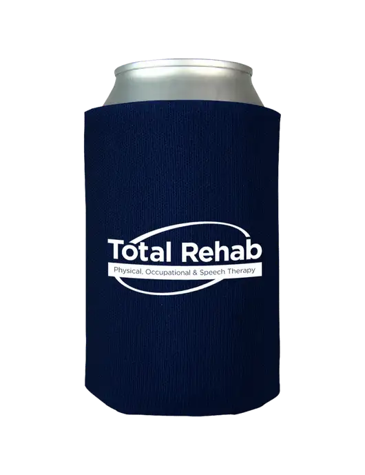 Dark Navy Foam Coolie w/Total Rehab Logo