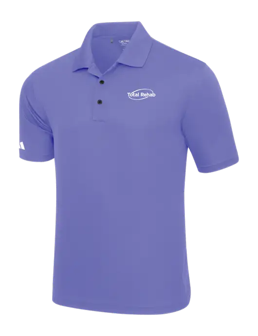 Adidas Light Purple Basic Sport Polo w/Total Rehab Logo