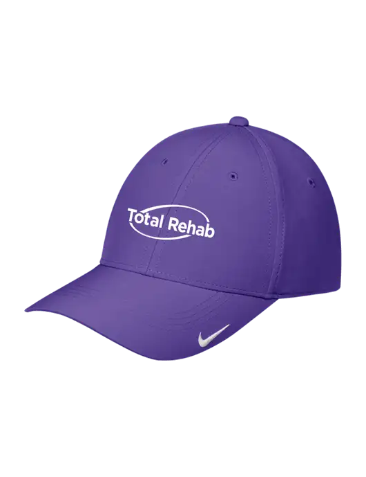 Nike Purple Dri-FIT Legacy Cap w/Total Rehab Logo