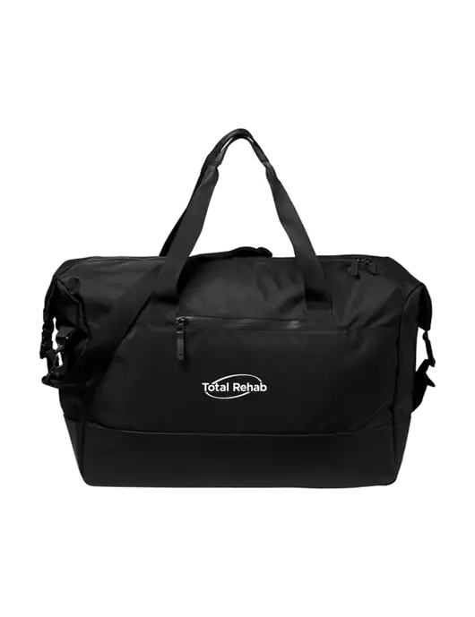 Mercer+Mettle Black Weekender Duffel w/Total Rehab Logo