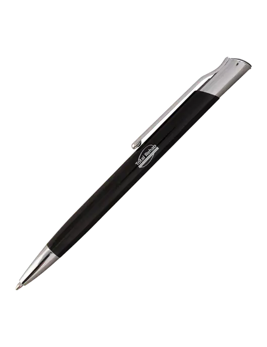 San Malo Black Pen - Black Ink w/Total Rehab Logo