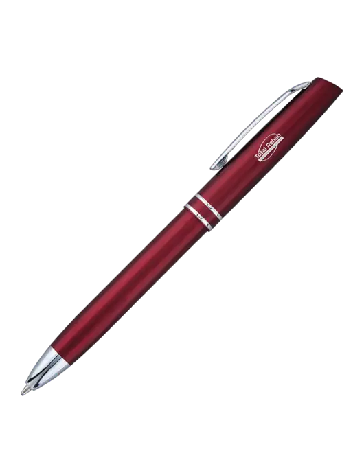 Maroon Anguilla Black Ink Pen w/Total Rehab Logo