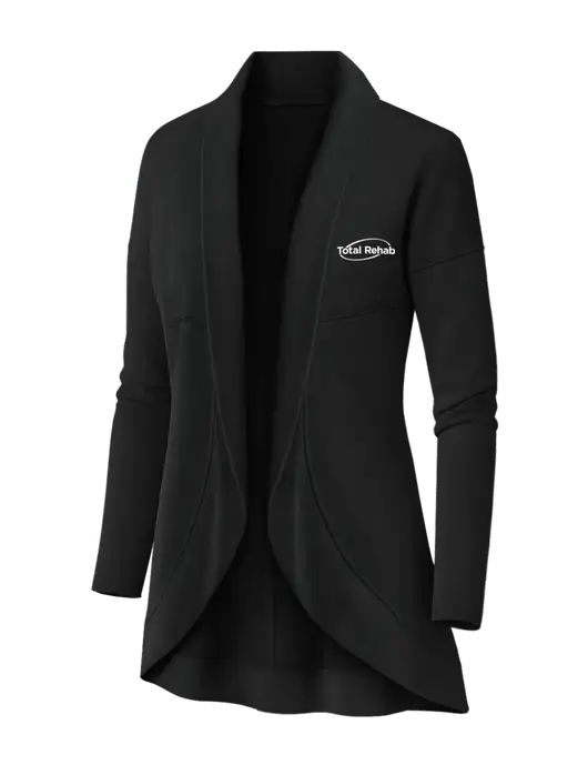 OGIO Blacktop Womens Luuma Cocoon Fleece w/Total Rehab Logo