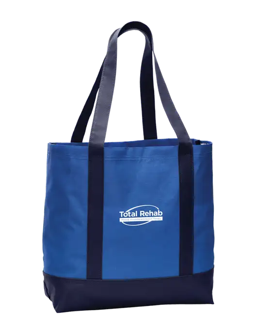 Carryall Blue/Navy Day Tote Twilight w/Total Rehab Logo