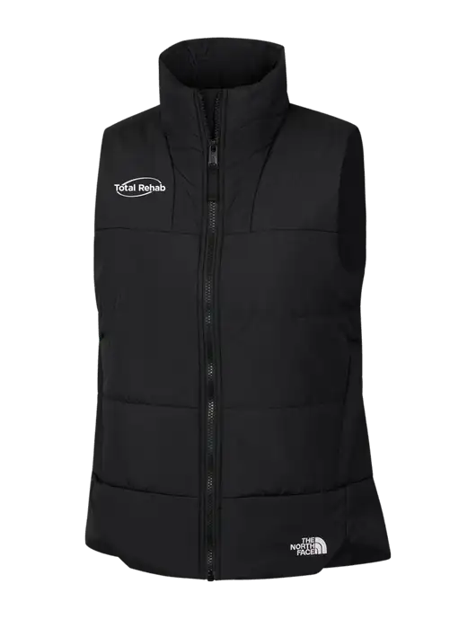 The North Face Womens Black Everyday Insulated Vest w/Total Rehab Logo