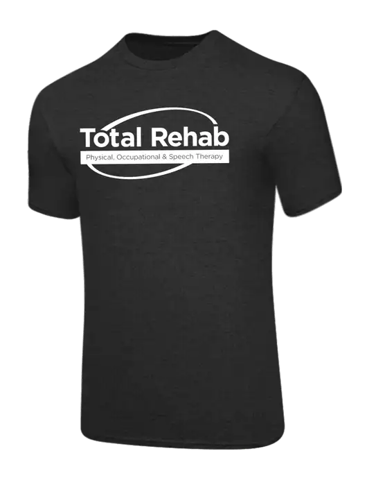 Core Blend Dark Heather Grey T-Shirt w/Total Rehab Logo