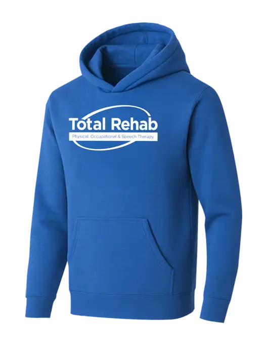 BELLA+CANVAS Royal Sponge Fleece Pullover Hoodie w/Total Rehab Logo