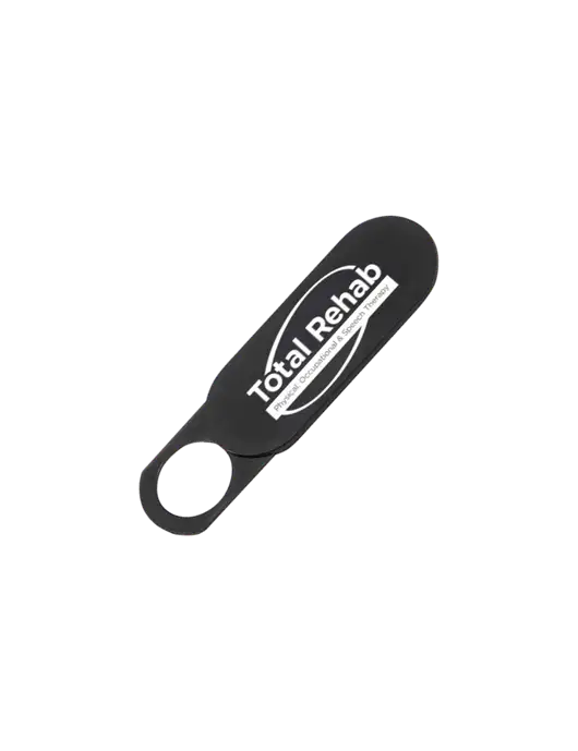 Black Web Cam Cover w/Total Rehab Logo