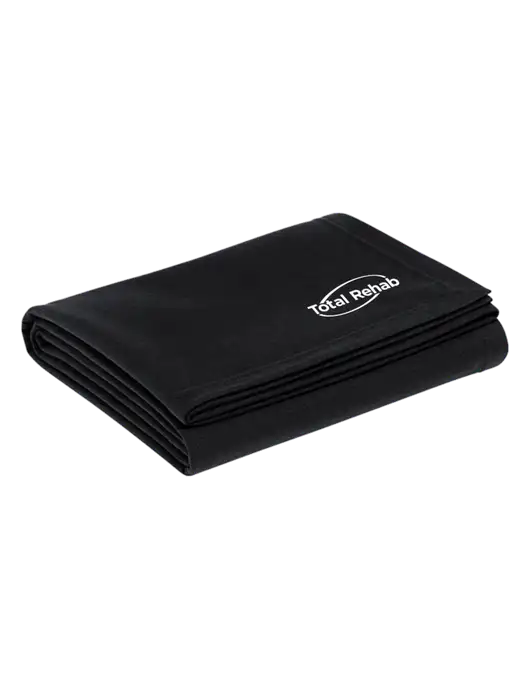 Recycled Black Blanket w/Total Rehab Logo