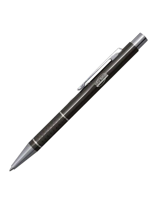 St George Gunmetal Pen - Blue Ink w/Total Rehab Logo