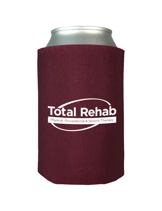 Maroon Foam Coolie w/Total Rehab Logo