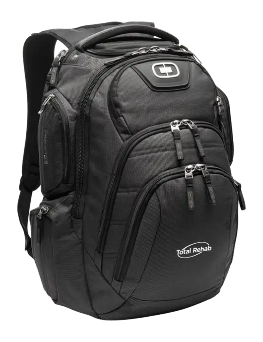 OGIO Black Surge RSS Pack
 w/Total Rehab Logo