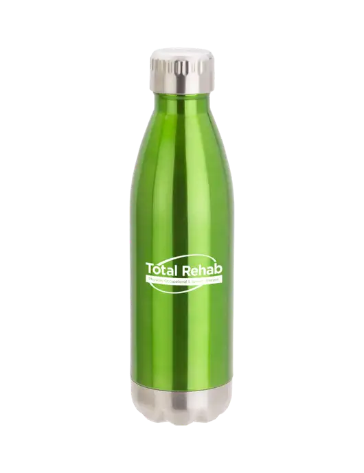 City Go Green 17 oz Insulated Bottle w/Total Rehab Logo