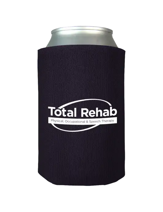 Dark Purple Foam Coolie w/Total Rehab Logo