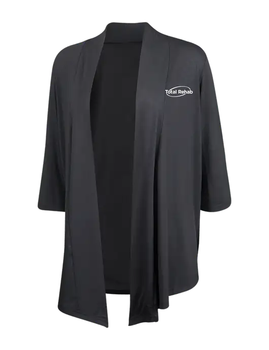 Grey Smoke Womens Concept Shrug w/Total Rehab Logo