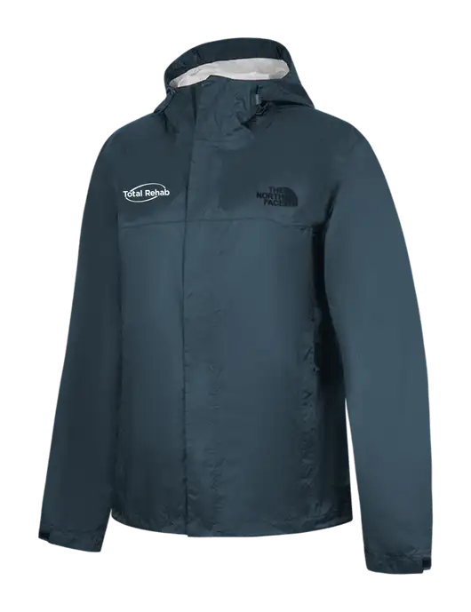 The North Face Navy DryVent Rain Jacket w/Total Rehab Logo