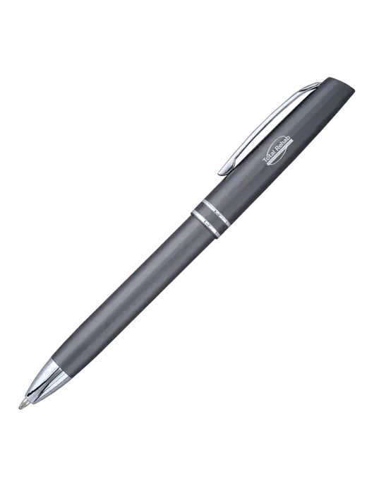 Gunmetal Anguilla Black Ink Pen w/Total Rehab Logo