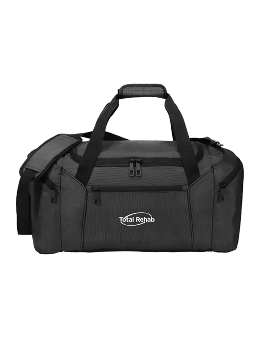 Slim & Lite Dark Grey Duffel    w/Total Rehab Logo