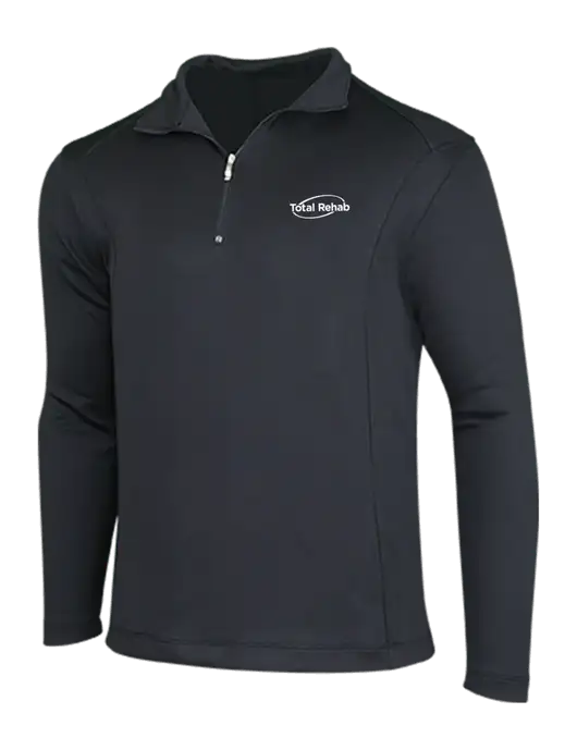 NIKE Black Sport Cover-Up w/Total Rehab Logo