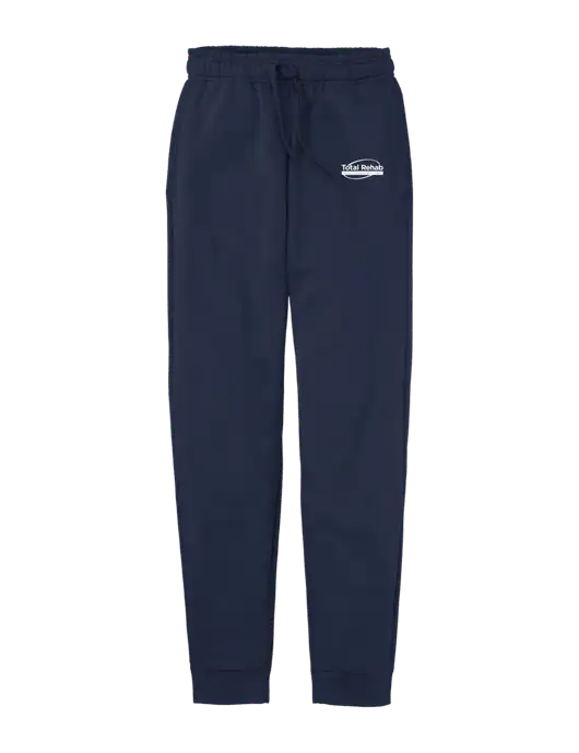 Core Fleece Navy Jogger w/Total Rehab Logo
