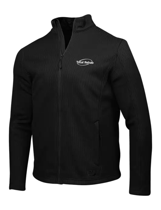OGIO Blacktop Grit Fleece Jacket w/Total Rehab Logo