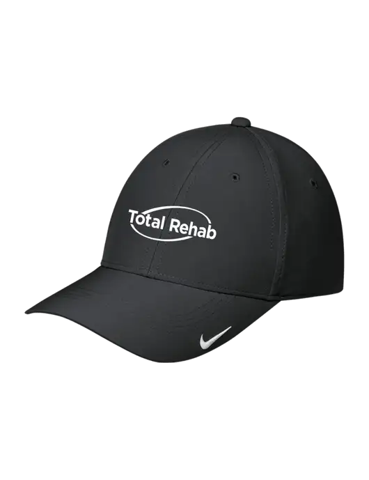 Nike Black Dri-FIT Legacy Cap w/Total Rehab Logo