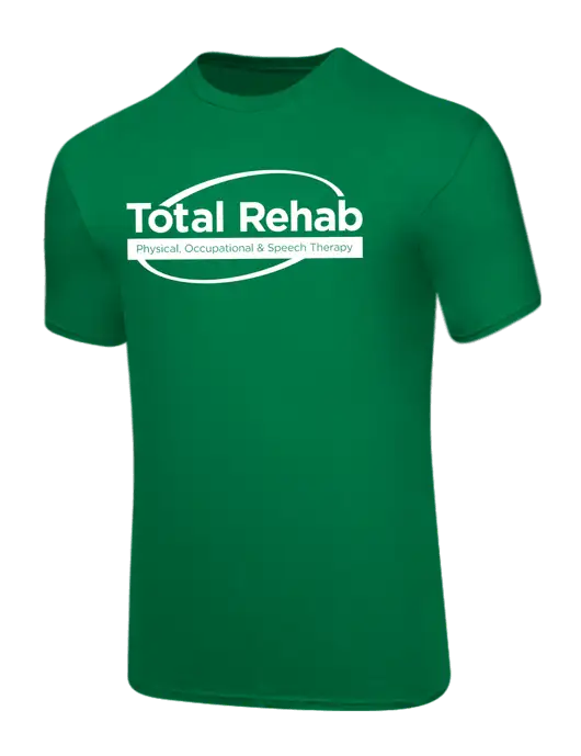 Core Blend Kelly Green T-Shirt w/Total Rehab Logo