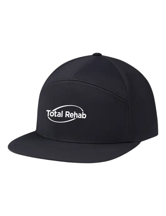 Richardson Black Cannon Cap w/Total Rehab Logo