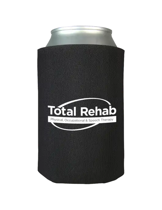 Black Foam Coolie w/Total Rehab Logo