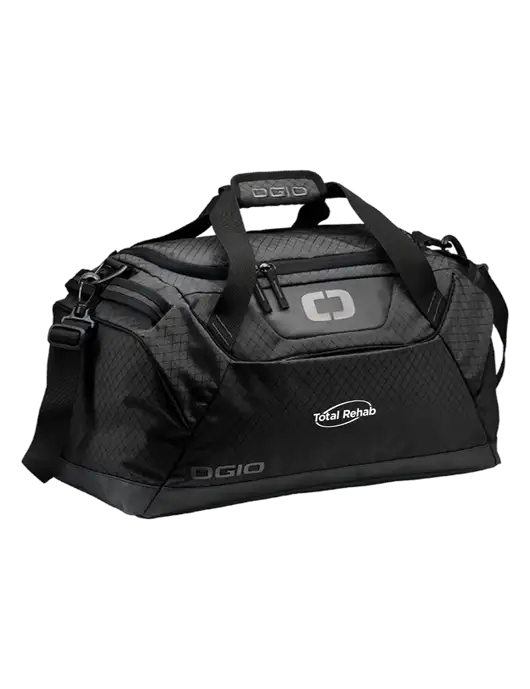 OGIO Black Catalyst Duffle
 w/Total Rehab Logo