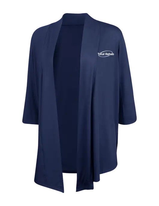 Dress Navy Blue Womens Concept Shrug w/Total Rehab Logo
