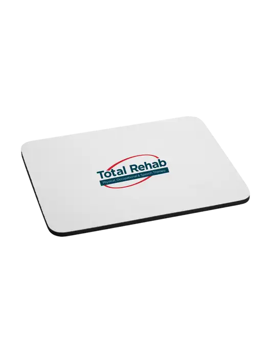 Neoprene Mouse Pad 9.25" x 7.75"  w/Total Rehab Logo