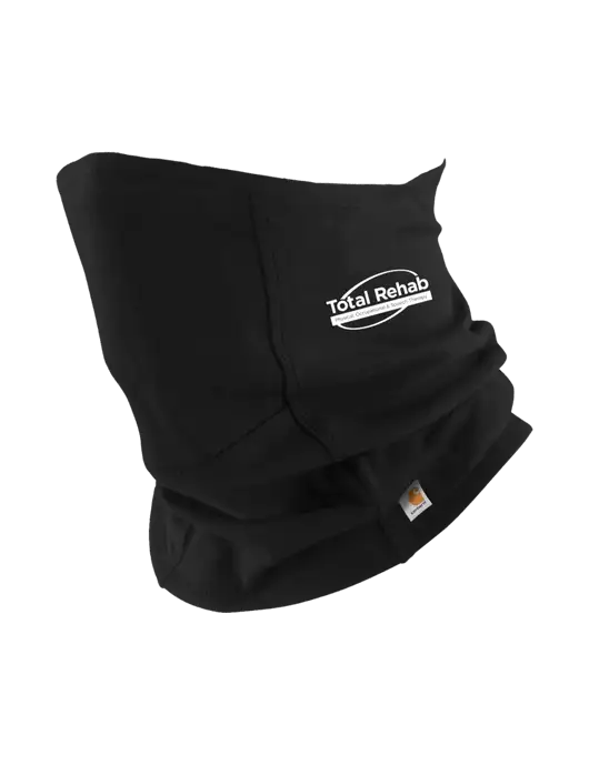 Carhartt Black Cotton Blend Filter Pocket Gaiter w/Total Rehab Logo