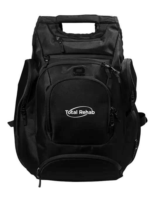OGIO Blacktop Metro Ballistic Laptop Backpack w/Total Rehab Logo