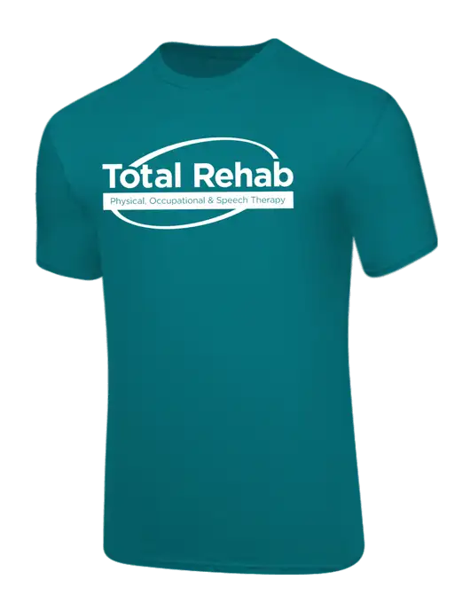 Core Blend Teal T-Shirt w/Total Rehab Logo