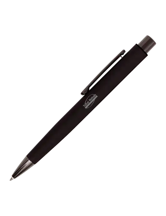 Moana Comfort Black - Black Ink w/Total Rehab Logo