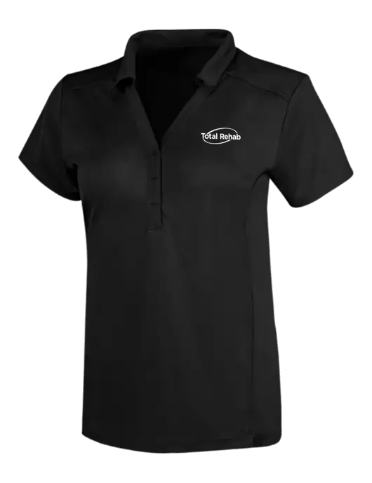 OGIO Blacktop Womens Framework Polo w/Total Rehab Logo