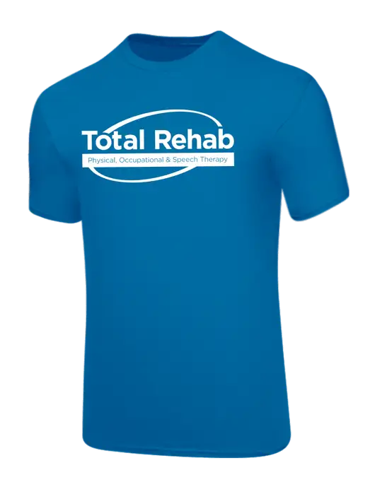 Core Blend Sapphire Blue T-Shirt w/Total Rehab Logo