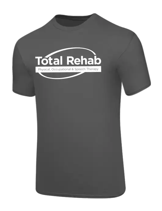 Core Blend Medium Grey T-Shirt w/Total Rehab Logo