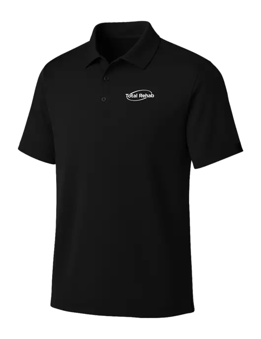 OGIO Blacktop Framework Polo w/Total Rehab Logo