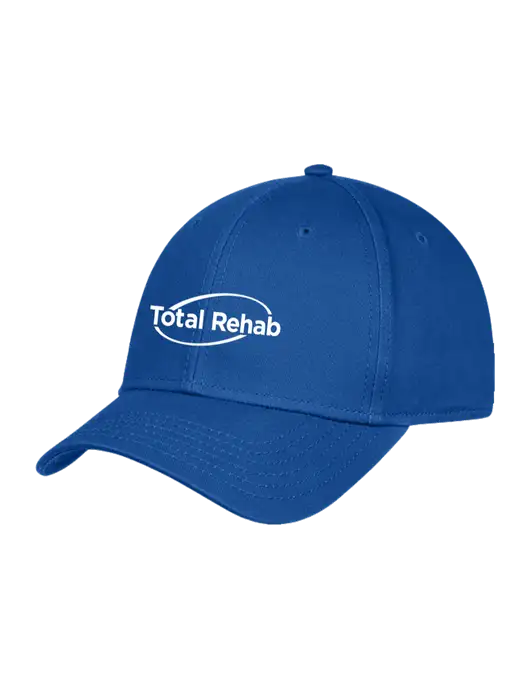 Royal Structured Cap Hook & Loop w/Total Rehab Logo
