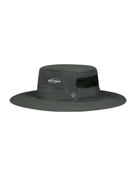 Columbia Dark Grey Bora Bora Booney  Hat w/Total Rehab Logo