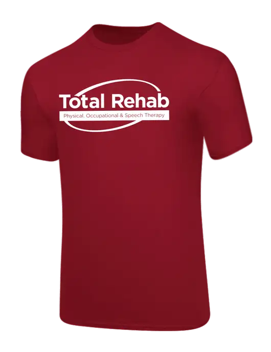 Core Blend Red T-Shirt w/Total Rehab Logo