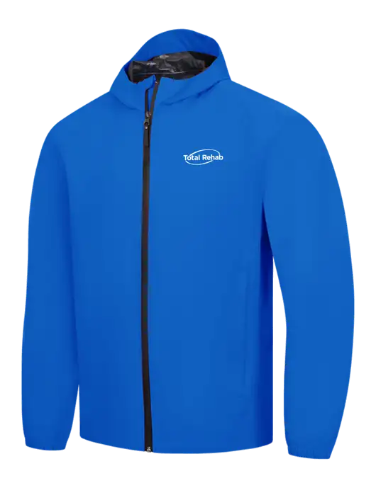 Royal Essential Rain Jacket w/Total Rehab Logo