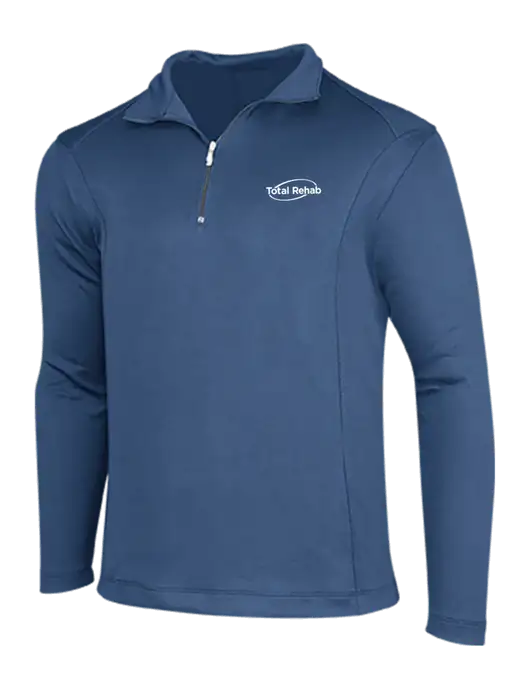 NIKE Navy Sport Cover-Up w/Total Rehab Logo