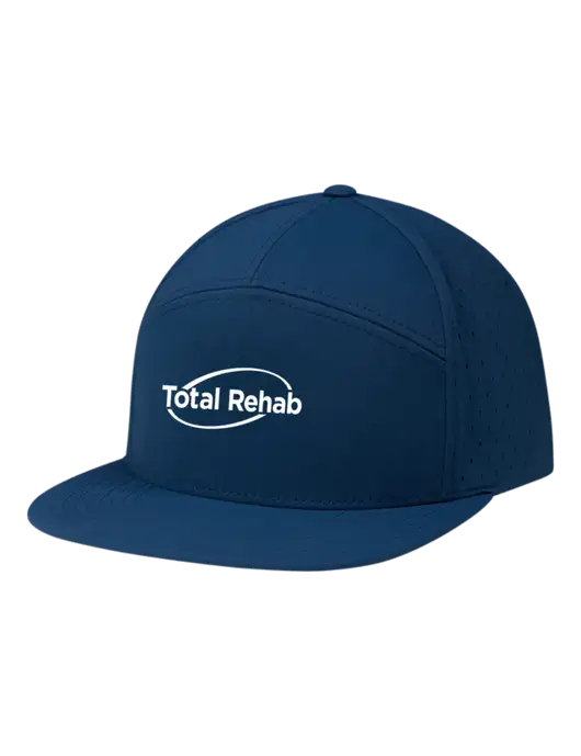 Richardson Light Navy Cannon Cap w/Total Rehab Logo