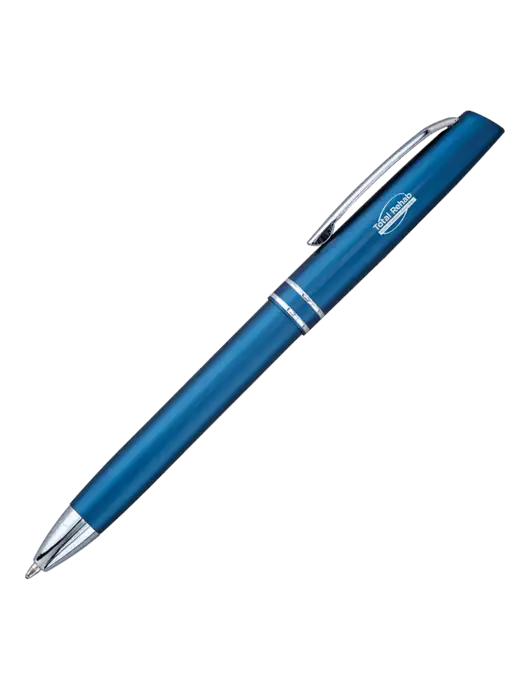Blue Anguilla Black Ink Pen w/Total Rehab Logo