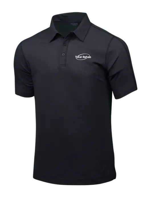 OGIO Black Top ONYX Polo w/Total Rehab Logo