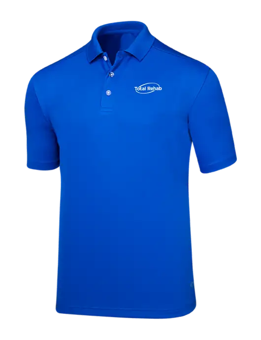 Callaway Core Royal Blue Performance Polo w/Total Rehab Logo
